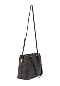 Mario Valentino LIUTO VBS3KG31 Black Multi Colour Professional Tote Handbag