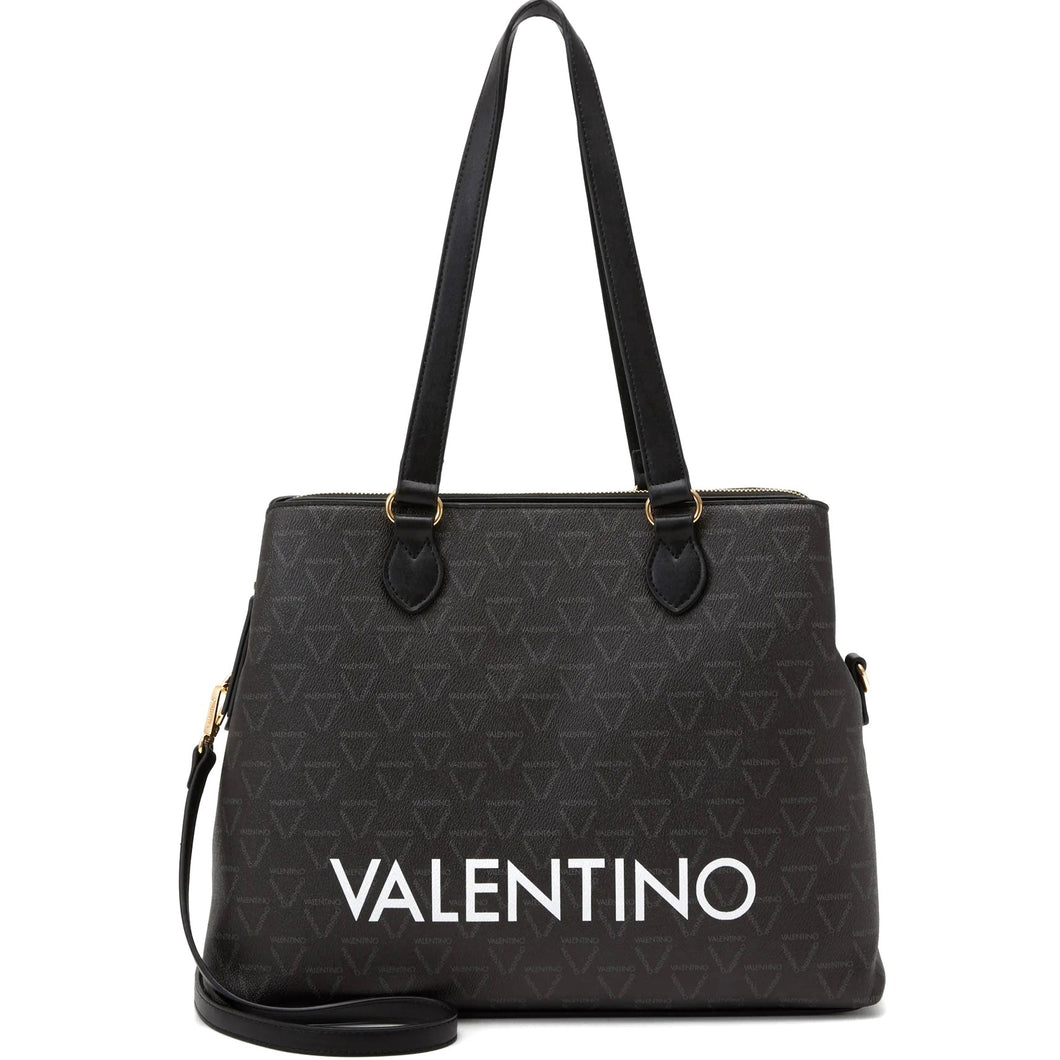 Mario Valentino LIUTO VBS3KG31 Black Multi Colour Professional Tote Handbag