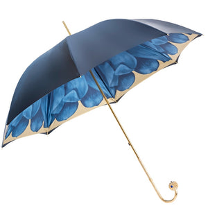 PASSOTI P17 - LUXURY Blue Dahlia Double Cloth Umbrella's