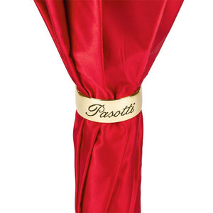 PASSOTI D33 - LUXURY Red with Bridle Print Interior Umbrella's
