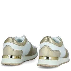 MB 21487 Champagne & Gold Sneakers