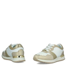 MB 21487 Champagne & Gold Sneakers