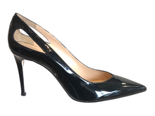 POL492474 Black Patent Leather High Heels