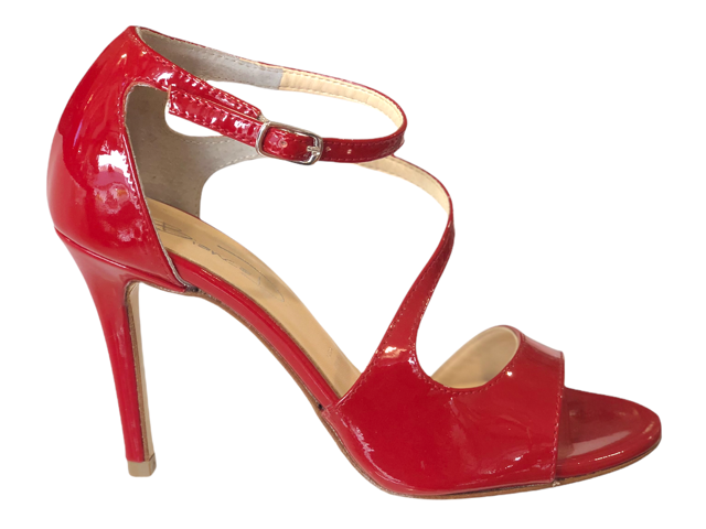 Bian9036RF Red Patent Leather High Heels