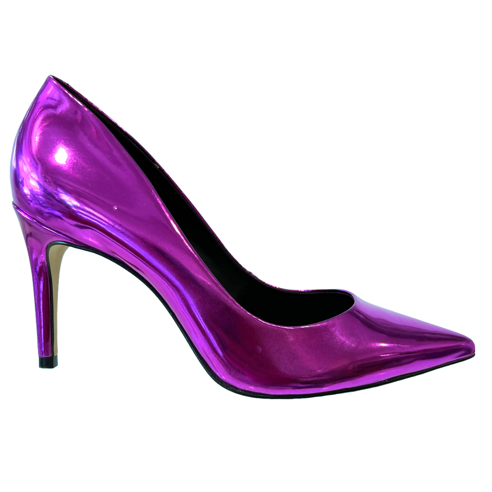 CARRANO 195009 Purple Metallic High Heels