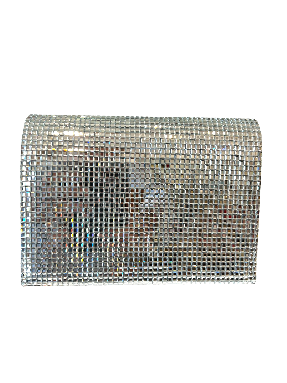 Lav-ish EBFISHER Bling Silver SEQUIN Evening Bag Clutch