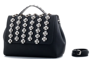 Ermanno Scervino Black & White 12400390 Handbag