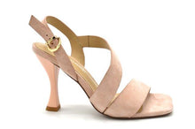 LB GL2630 Blush Suede High Heels Sandals