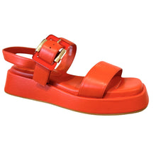 LB 154G Coral Leather Sandals