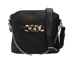 Lav-ish LVCB0921 Black Crossbody Handbag