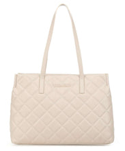 Mario Valentino OCARINA VBS3KK10 Tan Quilted Tote Handbag