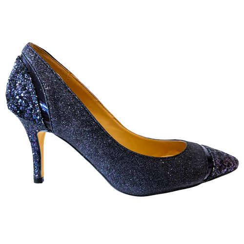 MENBUR 7719 Midnight Blue Bling Heels