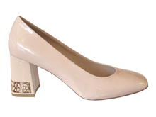 MUSS20723 Blush Pink Patent Leather Block Heels