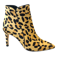 Top End Ocelot Pony Leather Ankle Boots